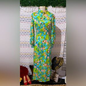 Vintage floral dress